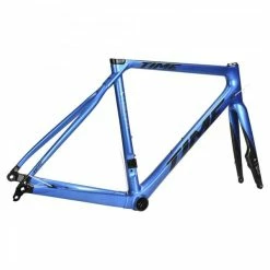 CADRE TIME ALPE D'HUEZ 21 DISC AKTIV BLEU MATRIX - Monvelo.com