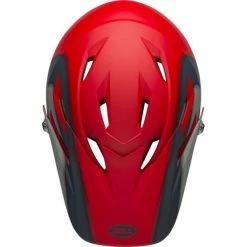 Casque Bell Sanction Rouge/Gris -Vélo Soldes casque bell sanction rouge gris 4