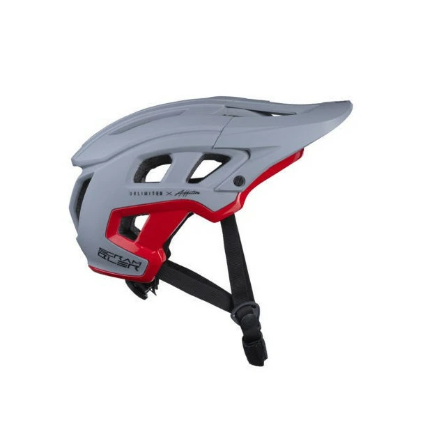 Casque Enduro/Cross-Country Kenny Scrambler Gris/Rouge Casque Enduro/Cross-Country Kenny Scrambler Gris/Rouge -Vélo Soldes casque enduro cross country kenny scrambler gris rouge
