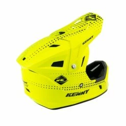 Casque Intégral Kenny Decade Graphic Lunis Jaune Fluo -Vélo Soldes casque integral kenny decade graphic lunis jaune fluo 1