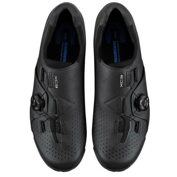 Chaussure VTT Shimano XC3 (SH-XC300) Noir Chaussure VTT Shimano XC3 (SH-XC300) Noir -Vélo Soldes chaussure vtt shimano xc3 sh xc300 noir 2