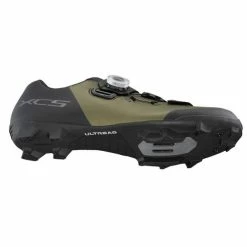 Chaussures VTT Shimano XC5 Vert Mousse 3 Chaussures VTT Shimano XC5 Vert Mousse -Vélo Soldes chaussures vtt shimano xc5 vert mousse 3
