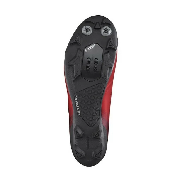 Chaussures VTT Shimano XC7 Rouge Chaussures VTT Shimano XC7 Rouge -Vélo Soldes chaussures vtt shimano xc7 rouge 2