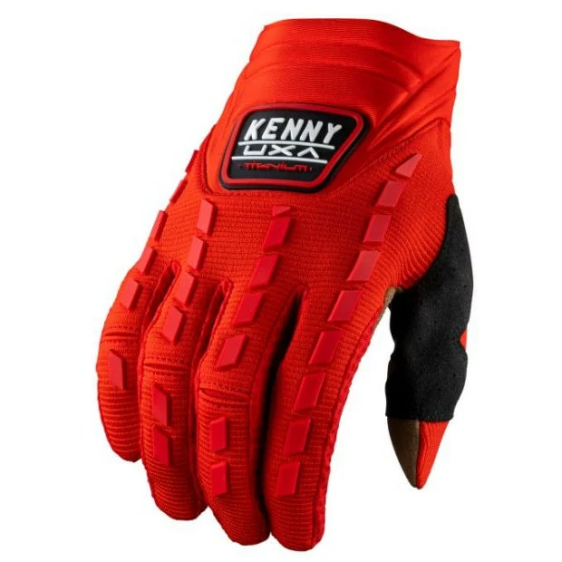 Gants VTT Kenny Tinanium Rouge Gants VTT Kenny Tinanium Rouge -Vélo Soldes gants vtt kenny tinanium rouge