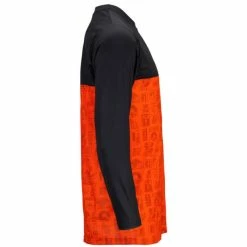Maillot Enduro Manches Longues Kenny Charger Orange -Vélo Soldes maillot enduro manches longues kenny charger orange 2