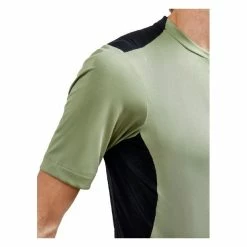 Maillot Homme Craft Ofroad Core - Vert / Noir -Vélo Soldes maillot homme craft ofroad core vert noir 2