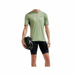 Maillot Homme Craft Ofroad Core - Vert / Noir -Vélo Soldes maillot homme craft ofroad core vert noir 3