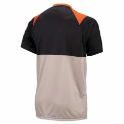 Maillot Manches Courtes Kenny Charger DZR (Orange/Noir) -Vélo Soldes maillot manches courtes kenny charger dzr orange noir 1