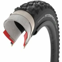 Pneu VTT Electrique Pirelli Scorpion E-MTB Rear 29x2,6" Noir -Vélo Soldes pneu vtt electrique pirelli scorpion e mtb rear 29x26 noir 2