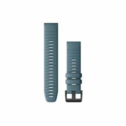 Bracelet Garmin QuickFit Pour Fenix 6 - Silicone Bleu Lagon