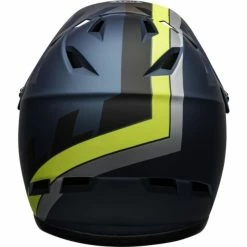 Casque Bell Sanction Bleu/Jaune Fluo -Vélo Soldes casque bell sanction bleu jaune fluo 5