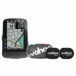 Wahoo Fitness Compteur Vélo GPS Wahoo Elemnt Roam Bundle HRM + Capteurs Vitesse/Cadence/Cardiaque