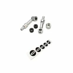 Embout De Gonflage Coudé Zipp Presta + Stickers Pour Trou De Valve