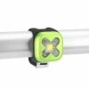 Lampe Knog Blinder 1 Cross - Citron Vert