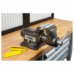 Mors Pour Etau Var DV-09400 Aluminium 125mm -Vélo Soldes mors pour etau var dv 09400 aluminium 125mm 1