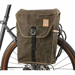 Paire De Sacoches Altura Heritage 40L Vert Olive -Vélo Soldes paire de sacoches altura heritage 40l vert olive 2
