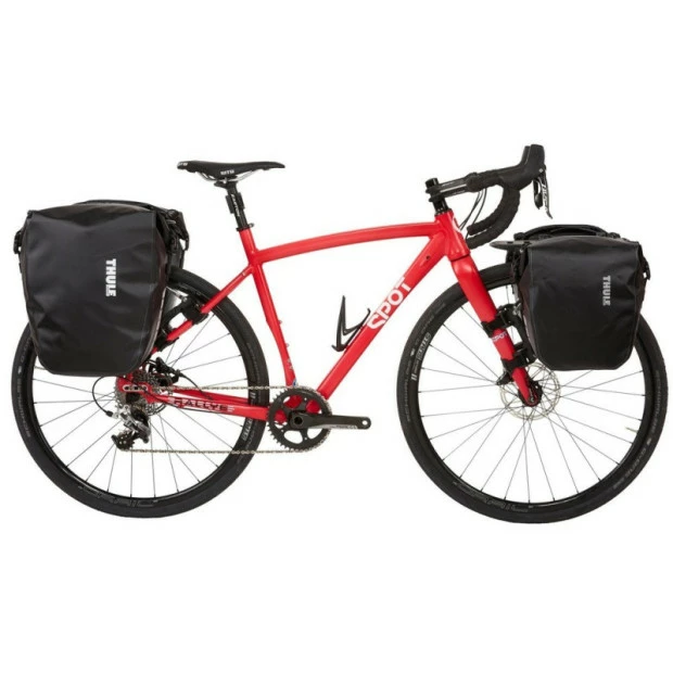 Paire de Sacoches de Voyage Thule Shield - 2x13L - Jaune Paire De Sacoches De Voyage Thule Shield - 2x13L - Jaune -Vélo Soldes paire de sacoches de voyage thule shield 2x13l jaune 2