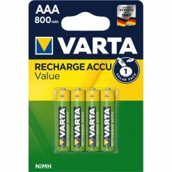 Piles Rechargeables Varta AAA HR03 X4