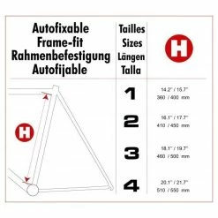Pompe Zefal Rev 88 - 4 [510/550 Mm] -Vélo Soldes pompe zefal rev 88 4 510 550 mm 1