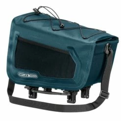 Sacoche Arrière Ortlieb E-Trunk Pétrole -Vélo Soldes sacoche arriere ortlieb e trunk petrole 1