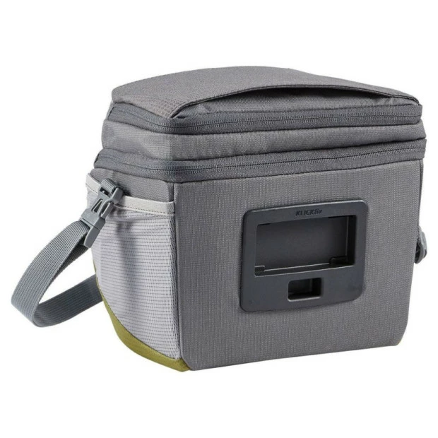 Sacoche de Guidon Vaude OnTour Box M 4L Gris/Bambou Sacoche De Guidon Vaude OnTour Box M 4L Gris/Bambou -Vélo Soldes sacoche de guidon vaude ontour box m 4l gris bambou 1