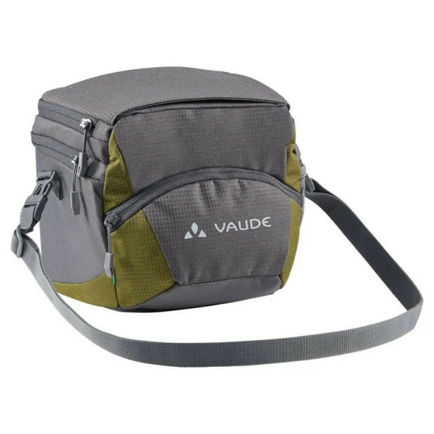 Sacoche de Guidon Vaude OnTour Box M 4L Gris/Bambou Sacoche De Guidon Vaude OnTour Box M 4L Gris/Bambou -Vélo Soldes sacoche de guidon vaude ontour box m 4l gris bambou