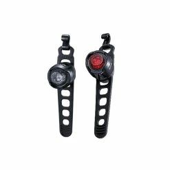 Set D'Eclairages Cateye ORB Piles Noir