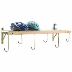 Support Mural Peruzzo 6 Emplacements Avec Étagère