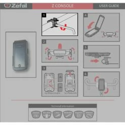 Support De Guidon Pour Z Console Smartphone Zefal