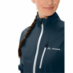 Veste Pluie Vaude Women's Drop Jacket III 04964 - Mer Sombre -Vélo Soldes veste pluie vaude women s drop jacket iii 04964 mer sombre 2