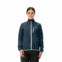 Veste Pluie Vaude Women's Drop Jacket III 04964 - Mer Sombre -Vélo Soldes veste pluie vaude women s drop jacket iii 04964 mer sombre 4